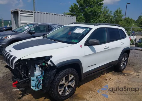 2014 Jeep Cherokee Trailhawk from USA, damaged, VIN 1C4PJMBS2EW239894